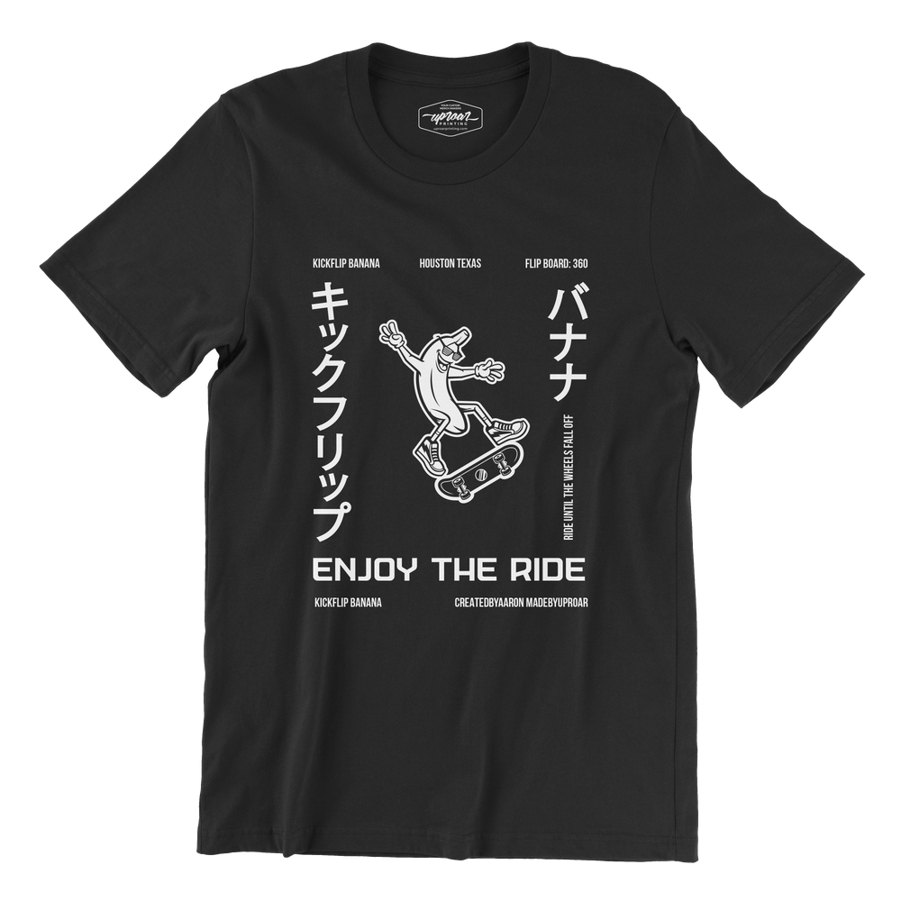 Kickflip Banana/Japanese T-shirt